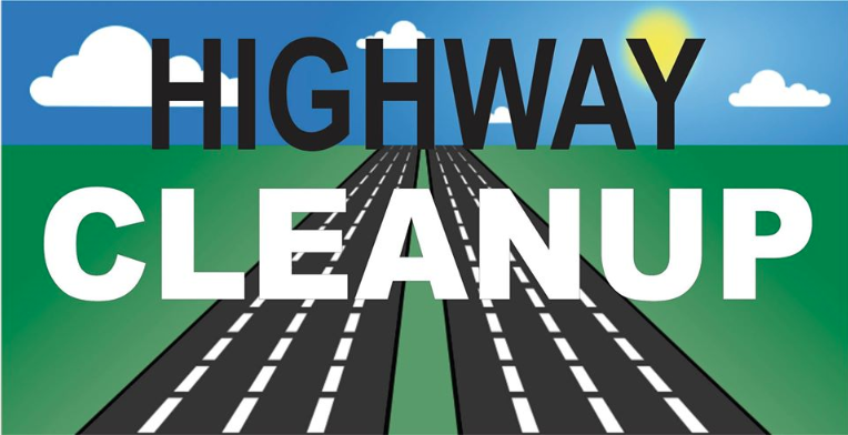 Highway Cleanup – Wednesday May 22, 2019